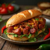 Torta de chorizo